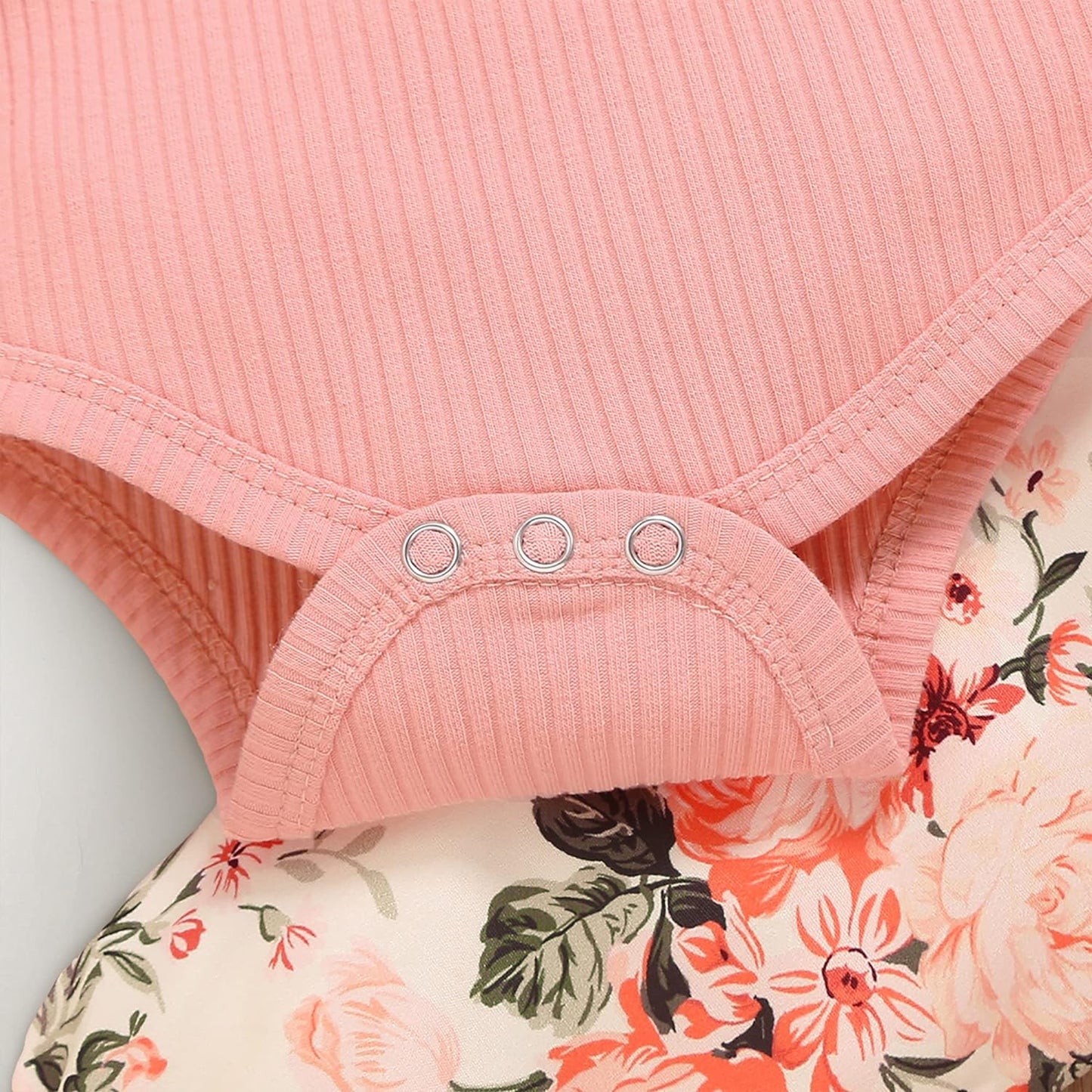 Newborn Infant Baby Girl Clothes Romper Pants Set Cotton Floral Outfits Baby Clothes for Girls