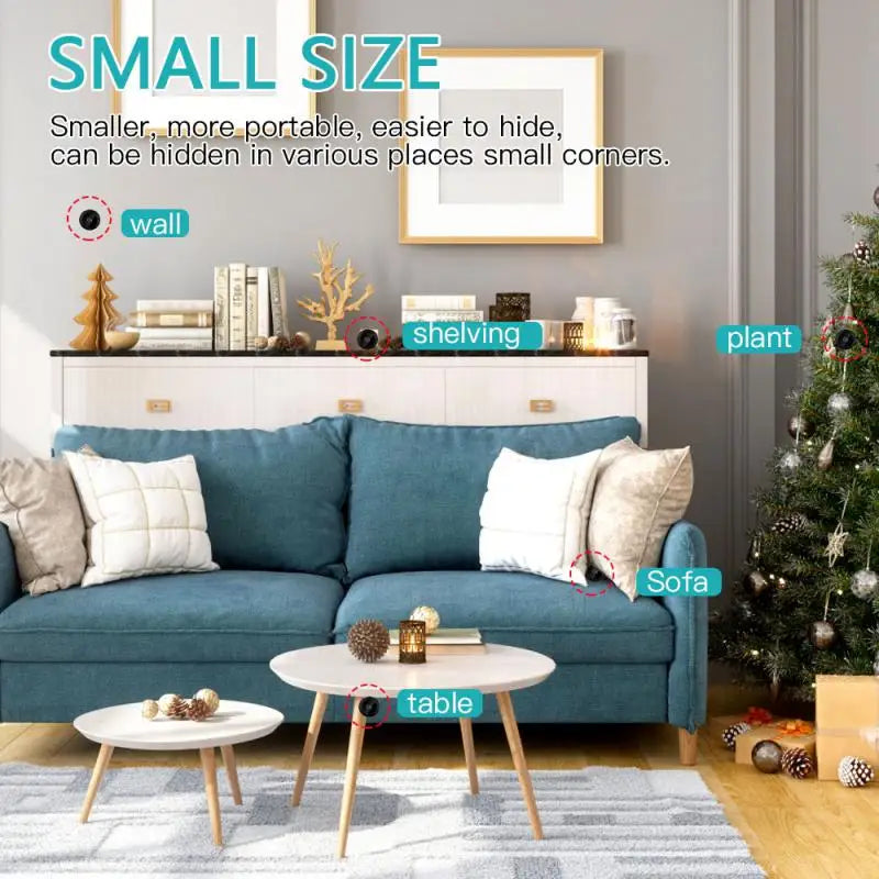 Wifi Camera A9 Mini Camera 1080P HD Night Vision Recorder Wireless Mini Camera Video Surveillance Video Recorder Security Camera