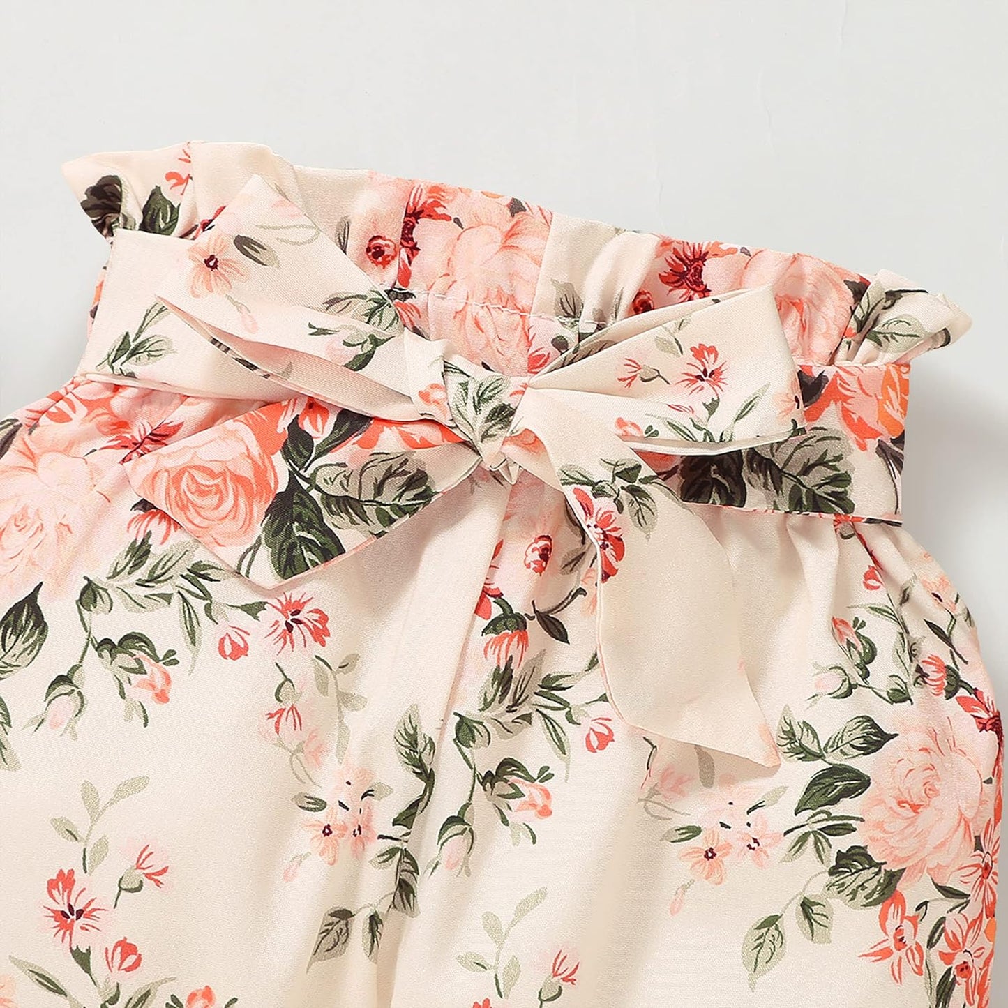 Newborn Infant Baby Girl Clothes Romper Pants Set Cotton Floral Outfits Baby Clothes for Girls