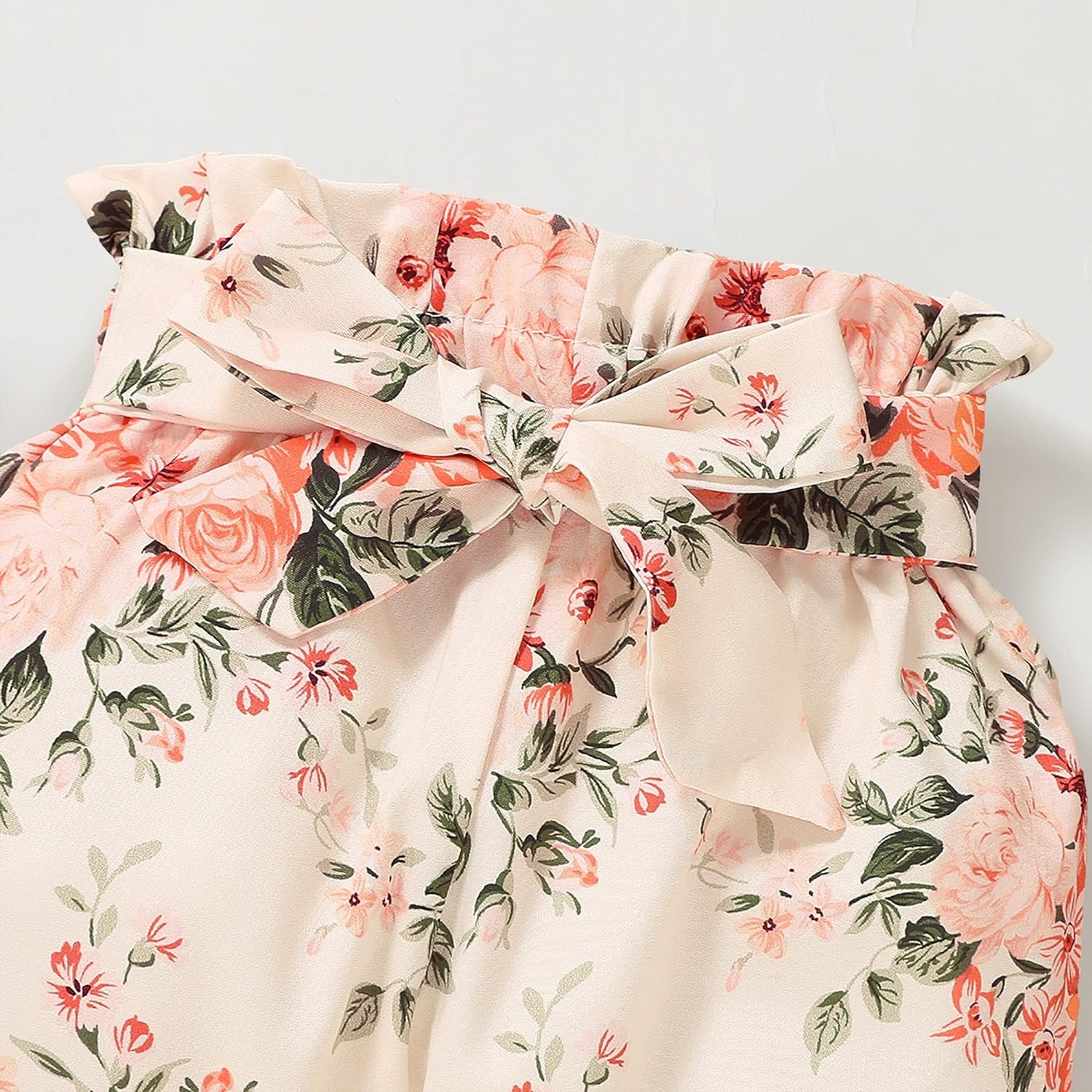 Newborn Infant Baby Girl Clothes Romper Pants Set Cotton Floral Outfits Baby Clothes for Girls